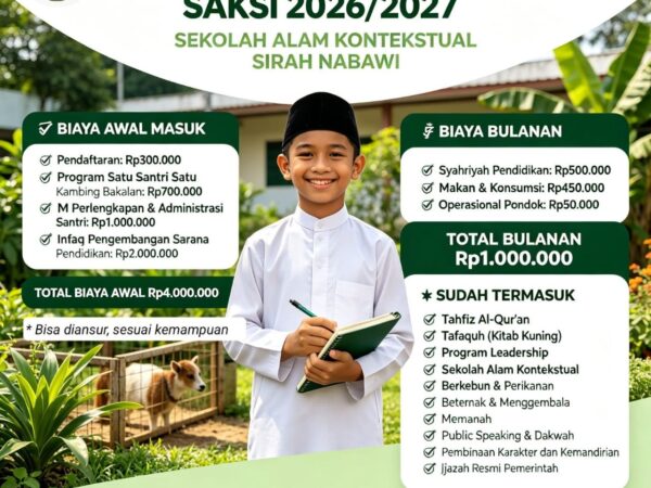 SAKSI Belajar dari Alam. Belajar dari Kehidupan